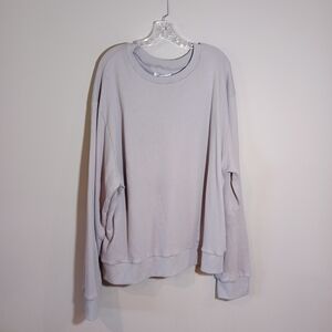Lable The Sweatshirt Women's Gray Sweatshirt Plus Size 3X New NWT